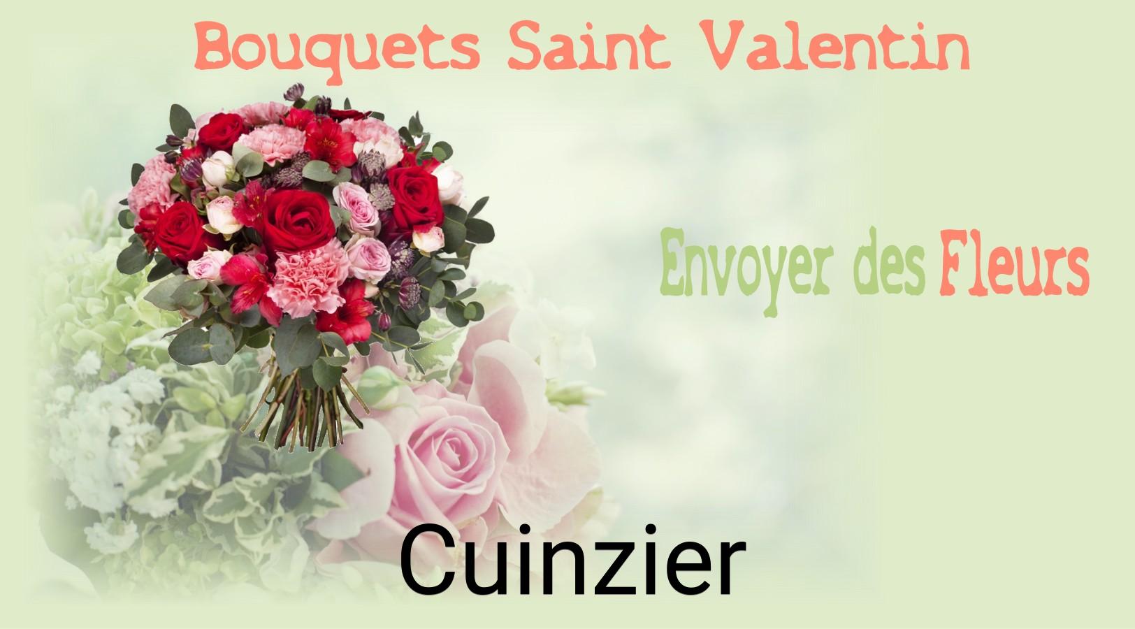 Roses de Saint-Valentin livrées à Cuinzier